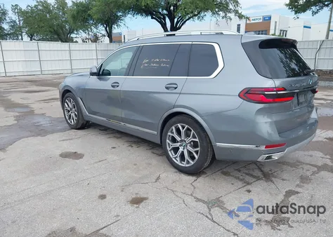 2025 BMW X7 xDrive40I from USA, damaged, VIN 5UX23EM03S9X15939
